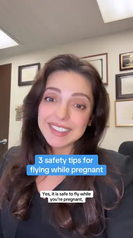 Catching a flight soon? ✈️ OBGYN and BabyCenter Medical Advisor @Layan Alrahmani, MD shares a few tips on how to fly safely while pregnant. #pregnancy #pregnancytok #pregnancyjourney #pregnant #pregnantlife #firsttimemom #expectingmom #momtobe #flyingwhilepregnant #flyingpregnant #pregnancytips #flyinginpregnancy