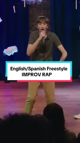 English/Spanish Freestyle | IMPROV RAP #improv #freestyle #rap #english #spanish #drybarunscripted 