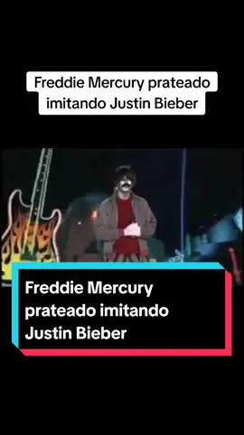 Freddie Mercury prateado imitando Justin Bieber #programapanico #panico #paniconaband #paniconatv 