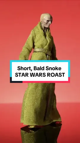 Short, Bald Snoke | STAR WARS ROAST #starwars #roast #snoke #short #bald #drybarunscripted 