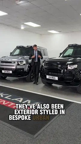 Not your usual commercial vehicles 🔥 - 2024 Land Rover Defender 110 3.0 D250 HSE Hard Top Commercial (Bespoke) Live Priced at £73,990 -  PLEASE NOTE: This Drfender is VAT Qualifying, Price Plus VAT. - Buy & Reserve Online  2024 Land Rover Defender 90 3.0 D250 Hard Top Commercial (3 Seat) (Bespoke) Live Priced at £64,990 -  PLEASE NOTE: This Defender is VAT Qualifying, Price Plus VAT. - Buy & Reserve Online  - #defenderhardtop #defendercommercial #commercialvehicles #acklamcarcentre