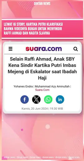 Replying to @mat11396 Jawab Dugaan Netizen, Kartika Putri Klarifikasi Lewat IG Story. #eskalatorviral #kartikaputri #dintannews 