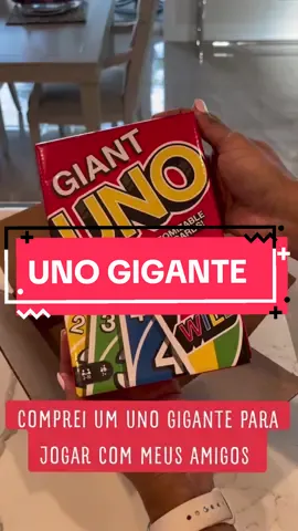 Este jogo clássico em tamanho ampliado é ideal para festas, reuniões de família e momentos de lazer. Não perca a chance de transformar qualquer ocasião em uma celebração inesquecível! Entre nós comentários 👇🏼#shopee #achadinhos #foryou #fyp #achadinhasshopee #uno #unogigante #jogos #cardgame #unogiant  