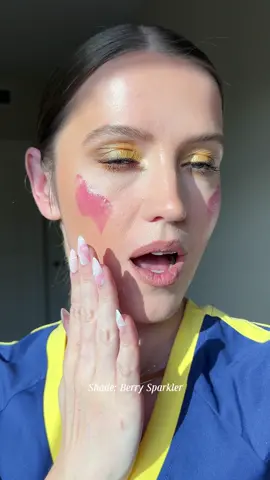 This color for winter? I can see myself wearing it all the time! 🍇🫐 @Kaja Beauty #kaja #kajabeauty #dewybar #dewyblush #creamblush #blushstick #blushtutorial #berrysparkler #youdewyou #berryblush  