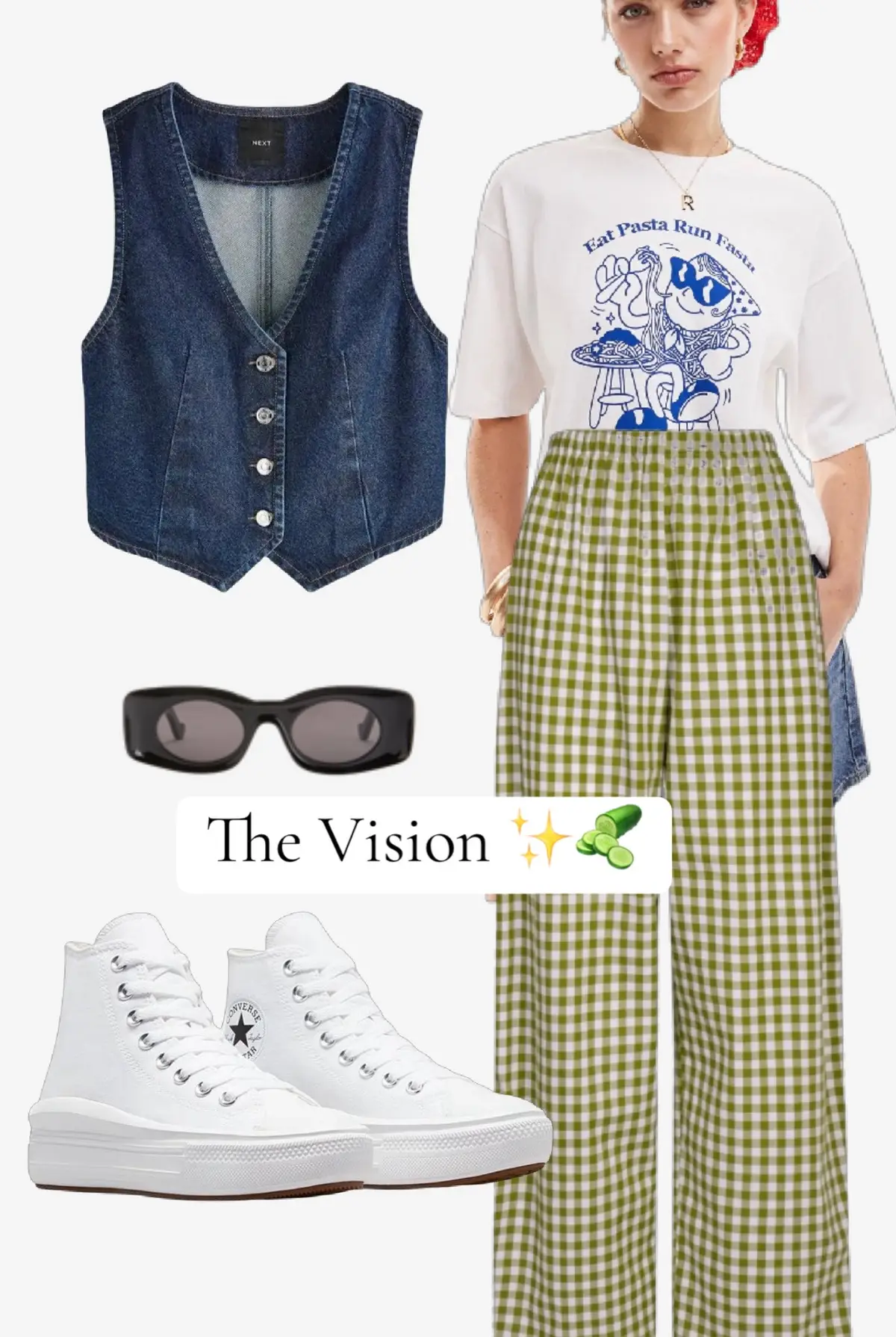 #onlineshopping  #Summer #summer2024 #summerstyle #girltherapy #styleinspo #styleinspiration #asseenonme #shoppinghaul #SummerFashion #amazonfashion #midsizefashion #springfashion #denimwaistcoat #gingham #springfashion #springoutfit #springootd #springvibes 