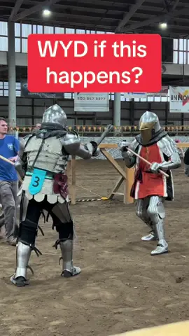 For the record I dont think he knew i was offering to touch tips. His helm was giving him trouble so he may have thought it was an attack 🤷🏻‍♂️.  🔥🔥🔥REMEMBER🔥🔥🔥 if this looks fun to you, then GET IN MY DM’s, and we can get you started! Or IF YOU HATE ME 😤, just look for a group near you on: Armoredcombatsports.com, startfighting.info, and FB. #buhurt #buhurtislove #buhurtislife #ilovebuhurt #armoredcombat #armoredcombatleague #armoredcombatsports #buhurttiktok #orderofthegauntletandrose #medievaltiktok #medievalcombat #knight #knightfight #armor #training #guysbeingdudes #punch #kick #throw #trip #melee #brawl #renaissance 
