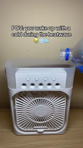 Who trying to get cold this heatwave? 🥶 #airconditioner #aircooler #heatwave #summertime #sweating #ac #texasheat #arizonaheat 