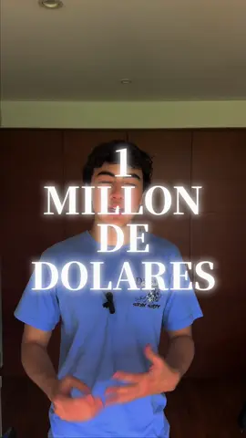 1 millón de dólares. 