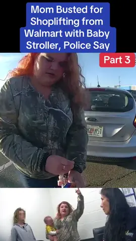 Mom Busted for Shoplifting from Walmart with Baby Stroller, Police Say #cops #police #policeofficer #policeoftiktok #copsoftiktok #MomsofTikTok #usa 