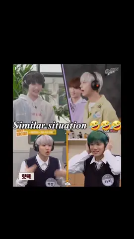 Different languages, but same game with similar situations 🤣🤣🤣@&TEAM +@EXO  #andteam #exo #luné #exo #games #jpop #kpop #idols 