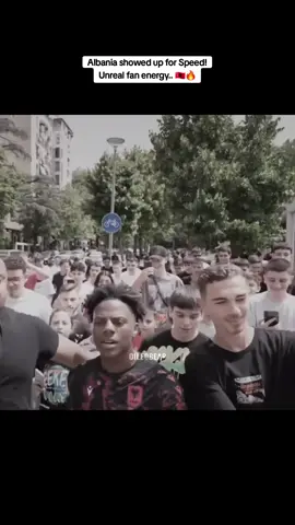 Albania showed up for @IShowSpeed! Unreal fan energy.. 🇦🇱🔥 #ishowspeed #speed #aura  #albania #albanialove #fans #crowd #popular #streamer #unreal #fanbase #viral #xyzabc #dontletthisflop #blowthisup #fy #fyb #shamkaro #shamkarow 