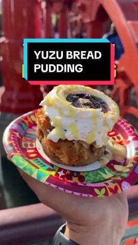 This might be the best dessert in the parks right now 👀 if you have something better let me know down below. This treat is 🔥 and I would say worth the price 🤘🏽🙂‍↕️ big enough to share or enjoy it all on your own. You deserve it 🙌🏽 📍 Aunt Cass Café 🍞 Yuzu Bread Pudding 💳 $7.29 #disney #disneyland #disneycaliforniaadventure #dca #disneyparks #disneyresort #disneylandresort #disneyfood #Foodie #disneyfoodie #oc #anaheim #ocfoodie #anaheimfoodie #travel #travelreels #amusementpark #themepark #disneytiktok #distok @Disney Parks 