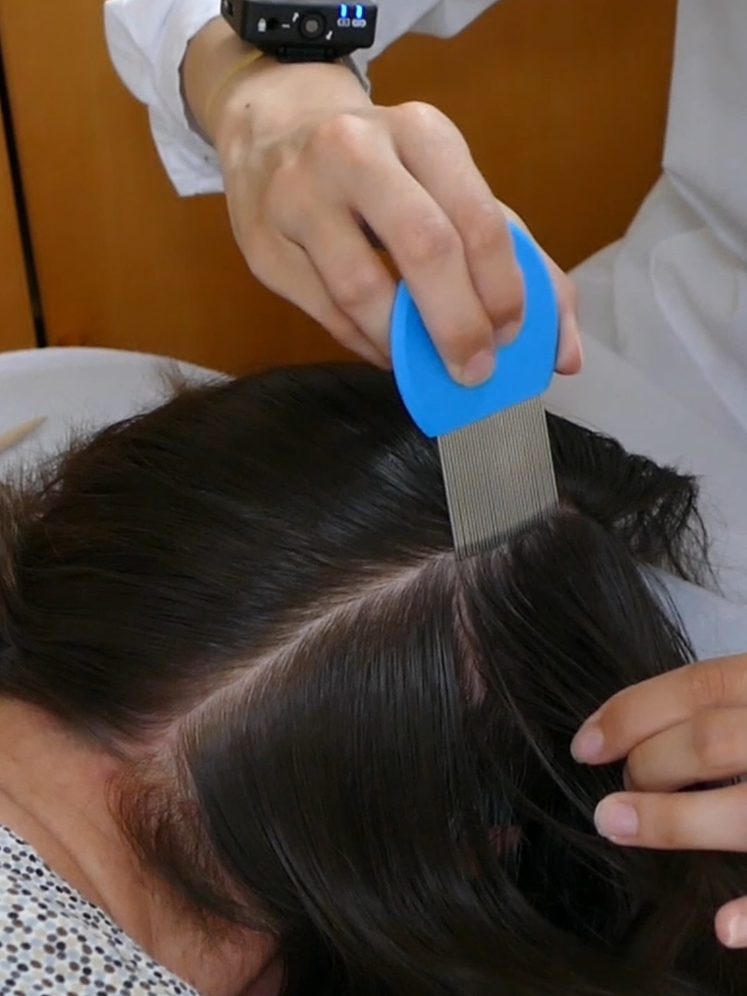 ASMR School Nurse LICE Check | Lice Removal with a Comb and Tweezers (Real Person) #asmr #asmrsounds #asmrvideo #asmrtiktoks #scalp #scalpcheck #asmrsensory #asmrroleplay #asmrmedical #asmrdoctorroleplay