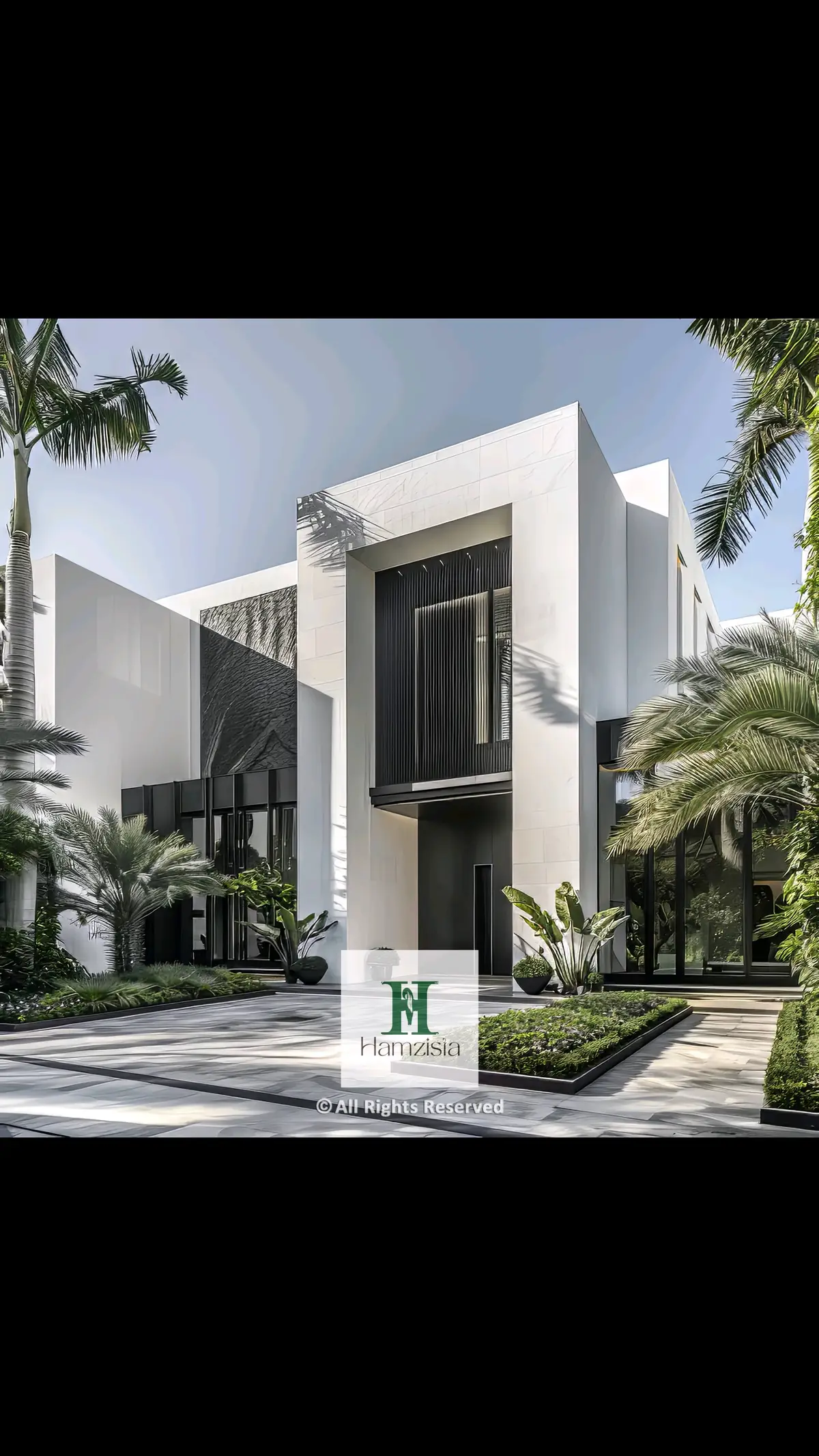 Horizon Villa - Boundless views, timeless elegance. From the expansive creativity of Hamzista. . . . . . . . #architect #world #luxuryhomes #greenhome 