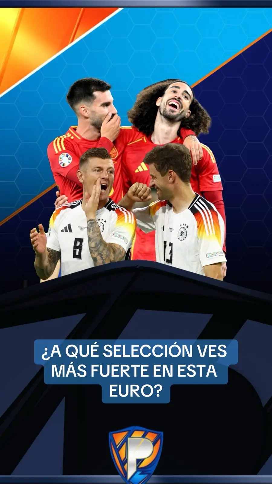 ¿A QUÉ SELECCIÓN VES MAS FUERTE EN ESTA EURO? #ConLosProta 