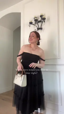Dress one or two for date night? #datenight  @Adrianna Papell 