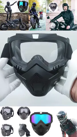 LUNETTES MASQUE FACIAL ANTI-POUSSIERE DE MOTO PROTECTION DES YEUX ANTI-VENT POUR CASQUE DE MOTO COMMANDEZ DIRECTEMENT SUR WHATSAPP ☎️+221752590000 #moto #cross #masque #route #pourtoi #fyp