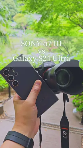 カメラを置く時代が来る#GalaxyS24Ultra #SONYα7III #TeamGalaxy 
