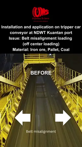 Tru-Trac world leader in conveyor belt misalignment solution. Do y'all ever see the misalignment conveyor? please comment below  #trutrac  #misalignment  #conveyorbelt  #conveyorsystems #fyppppppppppppppppppppppp #fyp 