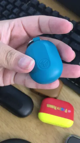 Super tiny but sound’s good #earbuds #jlab 