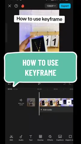 HOW TO USE KEYFRAME 😊 zoom in zoom out effect sana po nakatulong kahit konti #edittutorial #capcuttutorial #edit #tutorial 