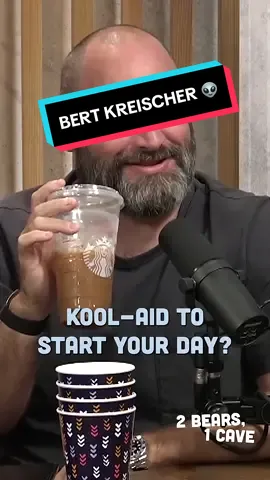 Bert Kreischer Drinks A Gallon of Kool-Aid A day? 👽 #fyp #viral #bertkreischer #tomsegura #comedy 