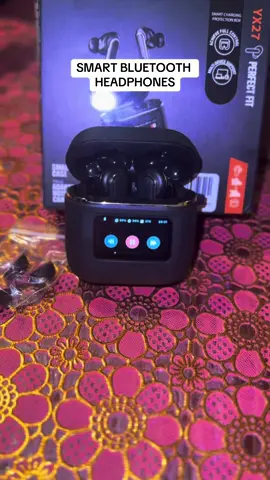 YX27 ANC Bluetooth Wireless Earphones TWS Wireless Earbuds Active Noise Reduction With Touch Screen LCD Display Mini Earbuds  #bluetoothheadphones#YX27#smart  
