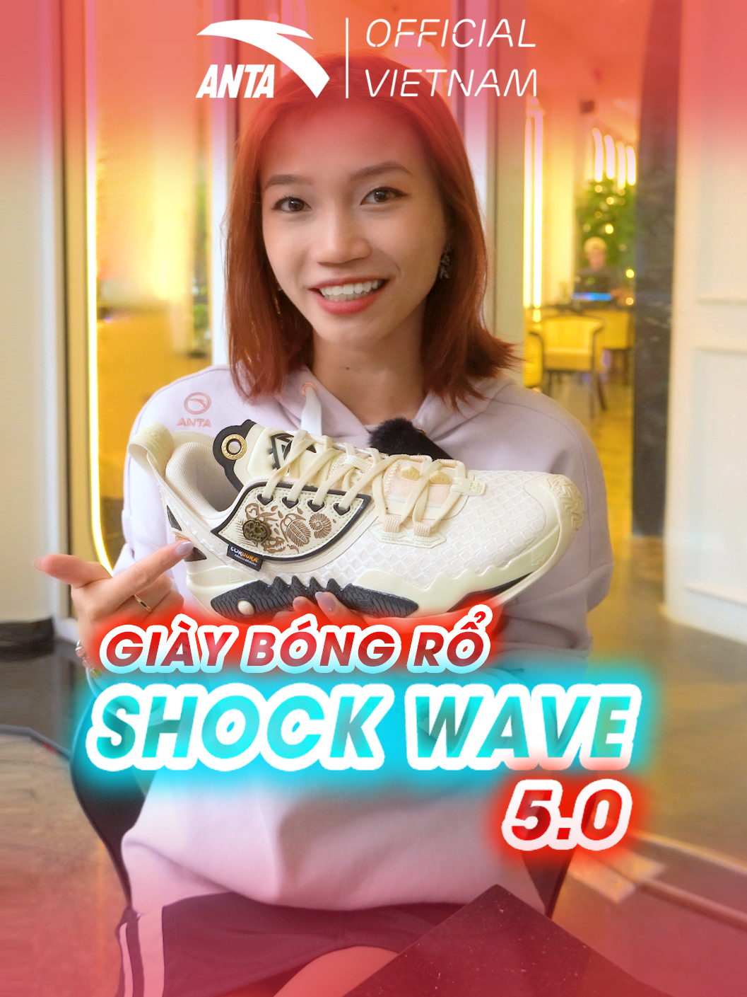 Chinh phục mọi trận cầu với sự hỗ trợ tối ưu từ Anta Shock Wave 5.0 - Bí quyết cho những pha dunk đẹp mắt và những cú ném rổ chính xác. #antavietnam #antasports #anta #sportsontiktok #kyrieirving #baseketball #sports