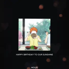 #SHOYO Happy birthday to our sunshine 🍊🍊 || #fypage #hinatashoyo #shoyoedit #haikyuu #hinata #foryou #livingtangerine #anime #viral #trending #hinataboke 