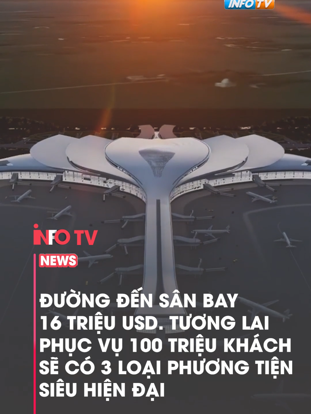 Đường đến siêu dự án sân bay Long Thành, tương lai phục vụ hơn 100 triệu khách! #infotv #news #mcngroup #mcndigital