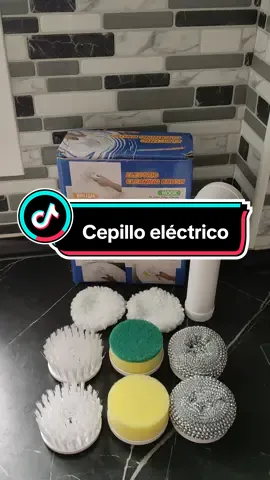 Cepillo eléctrico de  @Temu #cocinaytrucosdelimpieza #cocinaylimpieza #cepilloelectrico #temu #viralvideo #viral #clean #parati #fouryou #limpiar #limpioencasa #limpieza 