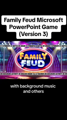 Family Feud Version 3 PowerPoint Game #familyfeud #familyfeudph #powerpoint #powerpointdesign #powerpointgame #foryo #foryou #follow #followmypage #viral #viralvideo #fyp #fypシ゚viral #fyppppppppppppppppppppppp #fypage #followers➕ #edit #viralvideo #teacherzin 