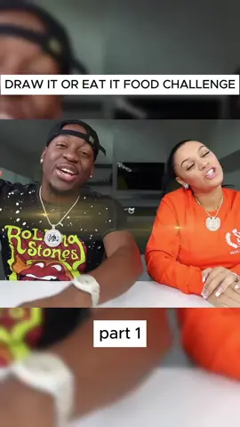 Part 1 DRAW IT OR EAT IT FOOD CHALLENGE   #DAMIEN #NOVA #djkyries#aylecia #Vlog  #prank #roblox #gameviral#theprincefamilyclubhouse#fypage #duet  #STRANGER #E