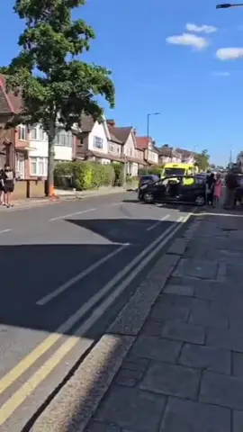 Harrow, crash with a tree