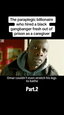 The paraplegic billionaire who hired a black gangbanger fresh out of prison as a caregiver#film #tiktok #movieclips 
