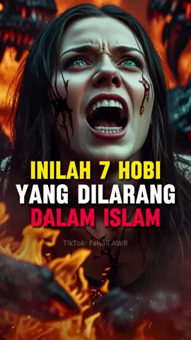 7 Hobi yang Dilarang Dalam Islam #fypシ #hobi #gayahidup 