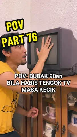 Siapa biasa buat masa kecik dulu bila tutup TV 🤣 #Rezzadude #VideoLawak #Relatable 