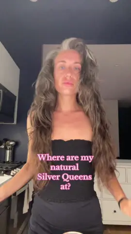 Ignore my pasty armpits 🤣 #silverqueen #grwm #fyp #naturalhair #grayhair #naturalhairtiktok #onthisday #GrayHair #greyhairdontcare #SilverHair #GrayHairBeauty #GrayHairJourney #GrayAndProud #GrayHairGoals #AgelessBeauty #StylishGray #trending #viral #grayand30 #hairtok #grayhair #beauty #fyp #beautifulwoman #elegance #loveyourhair #thirties 