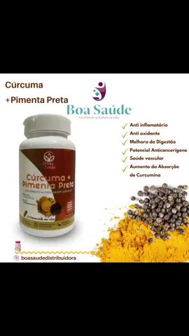 cúrcuma+pimenta preta #distribuidora #vidanatural #encapsulados #suplementos #curcuma #pimentapreta #distribuidordesuplementos #saudeebemestar 