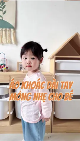 Áo khoác dàu tay mỏng nhẹ cho bé #aokhoac #aokhoacbetrai #aokhoacbegai #aodaitay #aososinh #dososinh #lamme #nuoicon #chambe #embedangyeu #embetiktok 