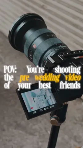 A little throwback to this pre wedding video that I made for my best friends, Ren and Bea.  Saw this unfinished reel in a hidden sequence somewhere in an old Premiere Project file and I decided to re edit it. I've been receiving a lot of messages asking if I do wedding coverage as well. I'll take this opportunity to tell you that, as much as I would like to work on wedding coverage, I can only offer to do pre-wedding videos for now. I'm in the process of building up a team (hopefully next year!). Mad props to @issarodriguezzz for the BTS footage! #fyp #fypシ #cinematography #sonyalpha #wedding #prewedding #prenup #filmtok 