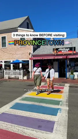 [save/share] know before you go: Provincetown, MA 🏳️‍🌈🏳️‍⚧️✨ (ptownpartner) #provincetown #ptown #capecod #lgbtqtravel 