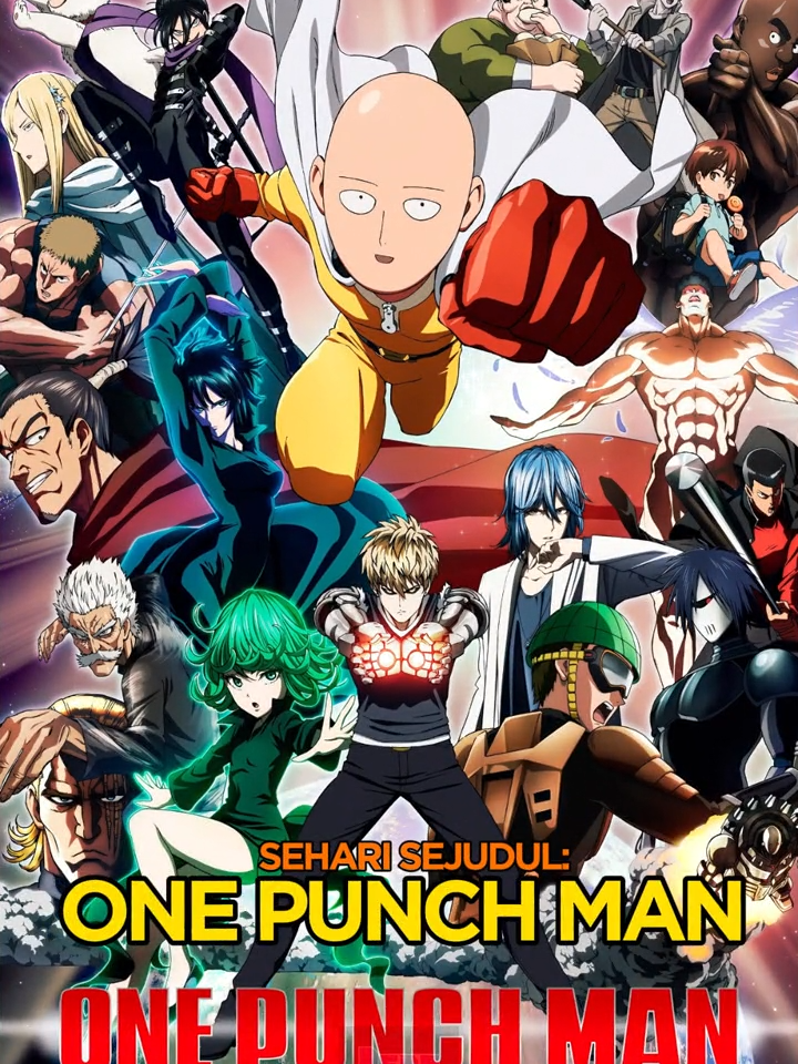 Botak, botak, dia botak! Judul: One Punch Man (kapan season 3?) Rilis: 2015 (season 3-nya kapan?) Genre: Action, Comedy, Adult Cast, Parody, Super Power Demography: Seinen Total Episode: 12 + 12 + 2 OVA + Season 3 kapan rilis min? 😞 Score: 8.49 (MyAnimeList) #anime #rekomendasianime #wibu #wibuindonesia #onepunchman