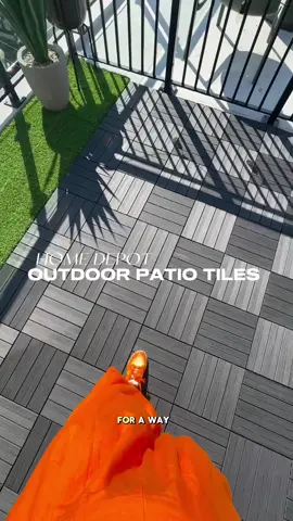 Preparing for summer patio outdoor lounging with @The Home Depot 🌞  #renterfriendly #summerfurniture #outdoorfurniture #DIY 