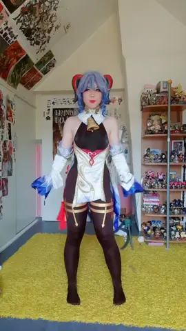 Such a cute dance c: #ganyucosplay #ganyu #GenshinImpact #genshinimpactcosplay #fypシ 