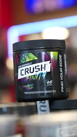 Infinity pre workout ⚡️  Crazy energy, pump, and focus WITHOUT the crash 🚀 #GymTok #gymmotivation #preworkout #FitTok #viral 