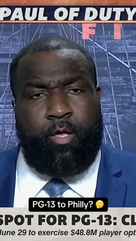 @Kendrick Perkins believes #PaulGeorge should leave home and go to #Philly 👀 #76ers #Clippers #NBA