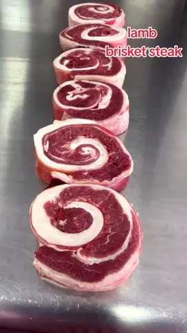 lamb brisket steak #butcher #lamb #bbq #beautiful #foryourpage #beef 