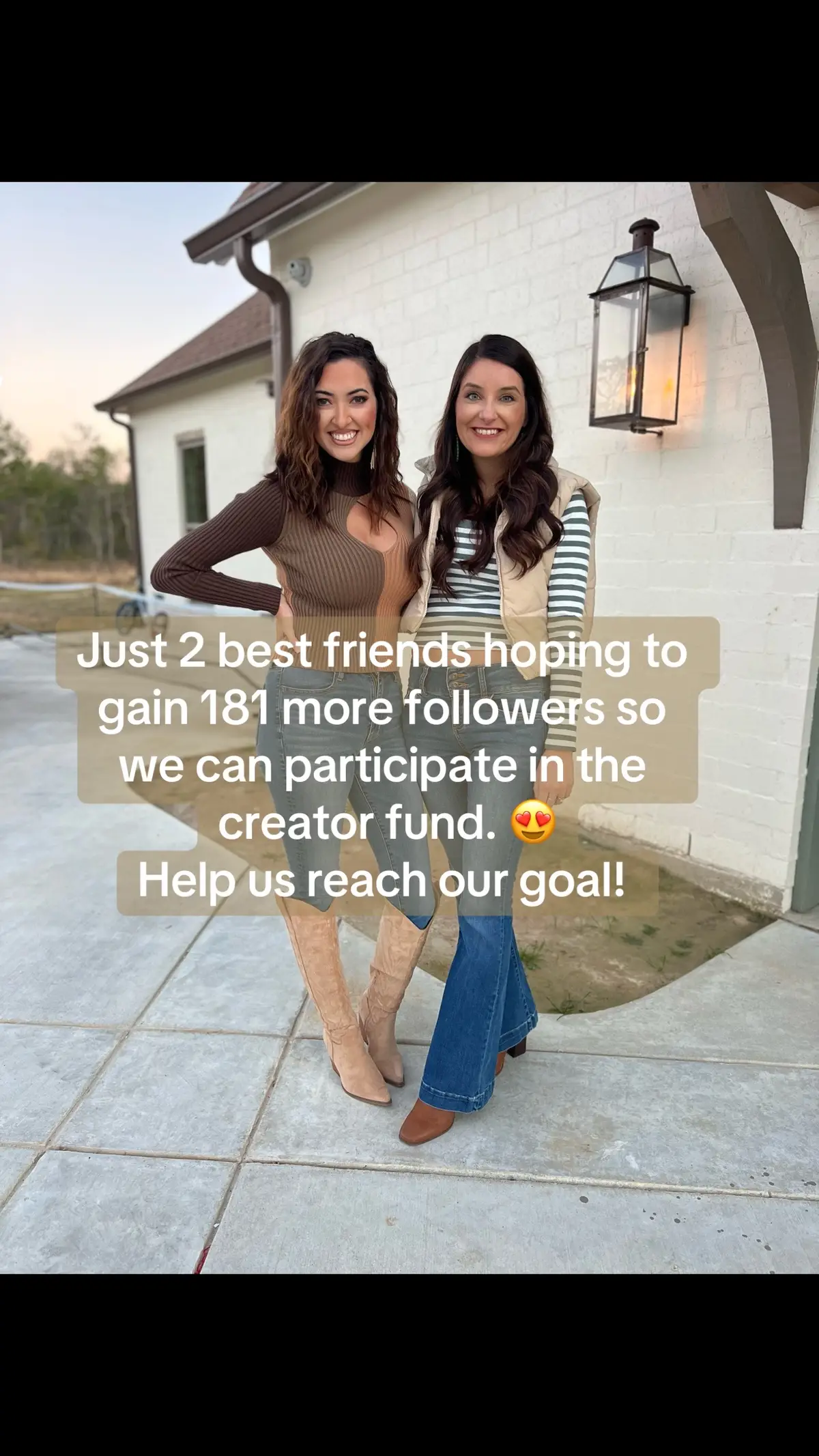 Help us join the cool kids!!! #goals #creatorfund #creator #tiktokcreators #bestfriend #debtfree 