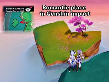 Romantic place in Genshin impact genshinimpact47 #genshintips #fyp #genshin #GenshinImpact  #genshintok  #teyvat #jean #ganyu #keqing #RaidenShogun 